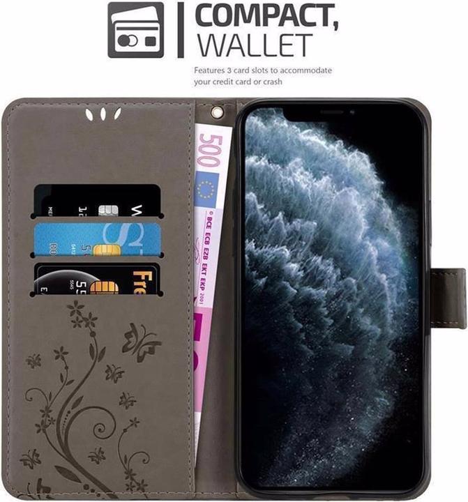 Productafbeelding Cadorabo Bloemen Boekomslag (Apple iPhone 11)