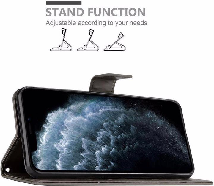 Productafbeelding Cadorabo Bloemen Boekomslag (Apple iPhone 11)