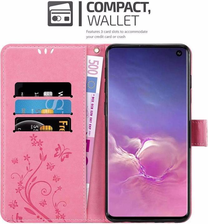 Image du produit Cadorabo Couverture du livre de fleurs (Samsung Galaxy S10 5G)