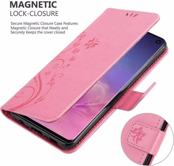 Image du produit Cadorabo Couverture du livre de fleurs (Samsung Galaxy S10 5G)
