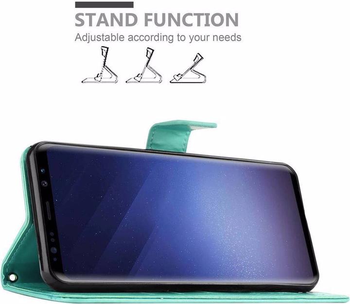 Productafbeelding Cadorabo Bloemen Boekomslag (Samsung Galaxy S9+)