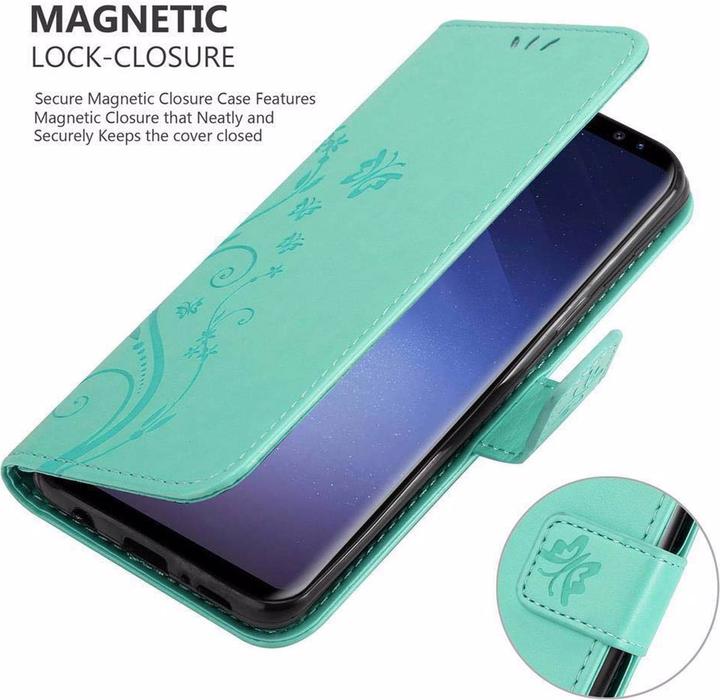 Productafbeelding Cadorabo Bloemen Boekomslag (Samsung Galaxy S9+)
