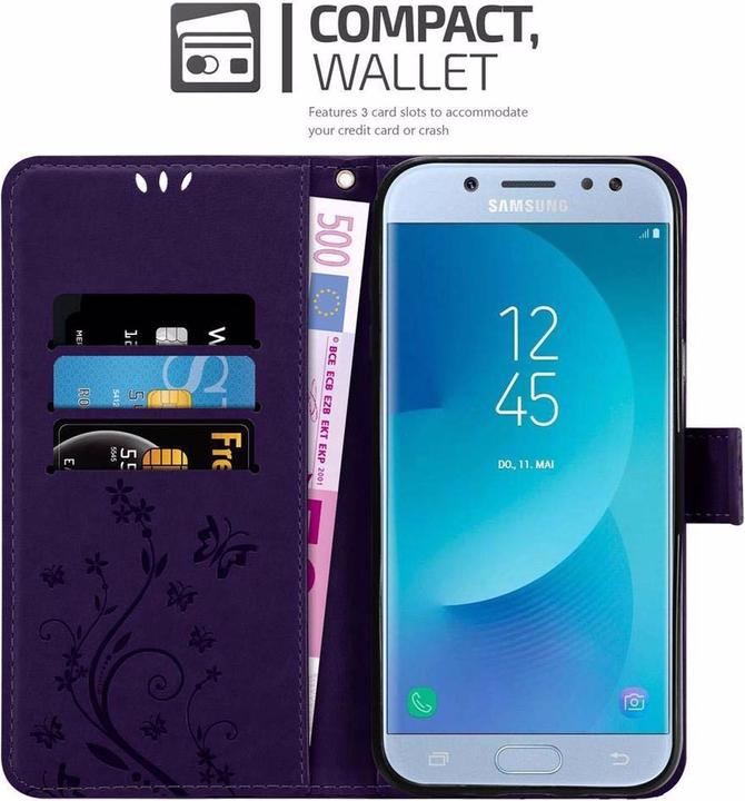 Productafbeelding Cadorabo Bloemen Boekomslag (Samsung Galaxy J5 (2017))