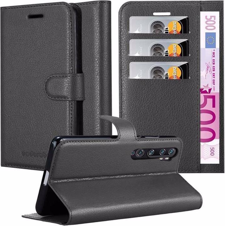 Actual product image Cadorabo Book with stand function cover (Xiaomi Redmi Note 10S, Xiaomi Mi Note 10)