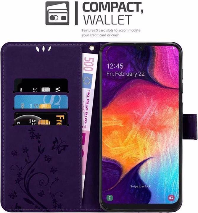 Productafbeelding Cadorabo Bloemen Boekomslag (Samsung Galaxy A50, Samsung Galaxy A30)
