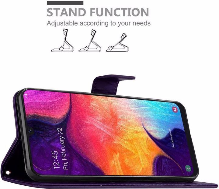 Productafbeelding Cadorabo Bloemen Boekomslag (Samsung Galaxy A50, Samsung Galaxy A30)