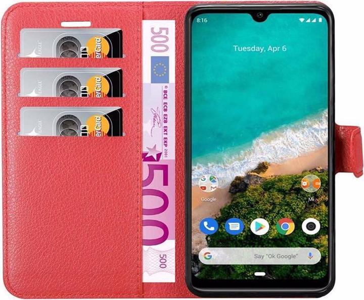 Actual product image Cadorabo Book with stand function cover (Mi A3)