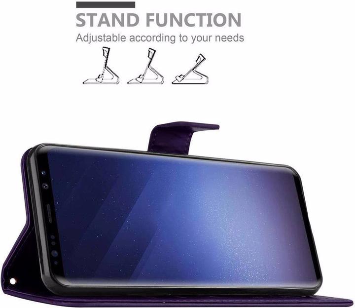 Productafbeelding Cadorabo Bloemen Boekomslag (Samsung Galaxy S9)