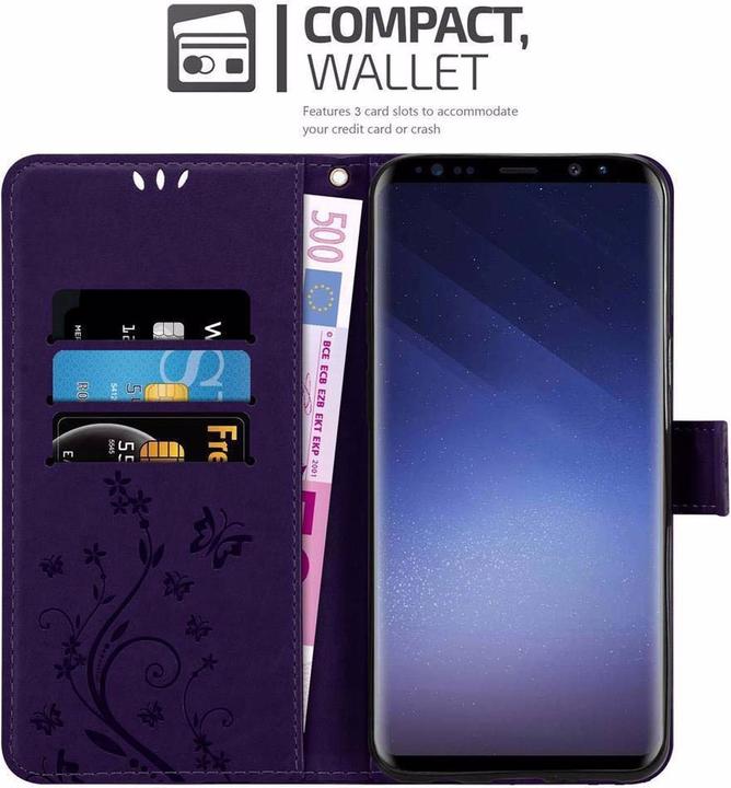 Productafbeelding Cadorabo Bloemen Boekomslag (Samsung Galaxy S9)