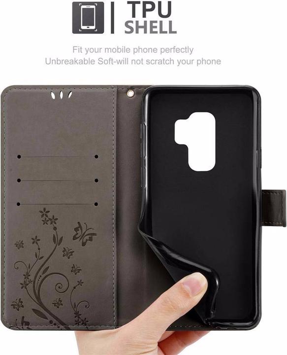 Productafbeelding Cadorabo Bloemen Boekomslag (Samsung Galaxy S9+)