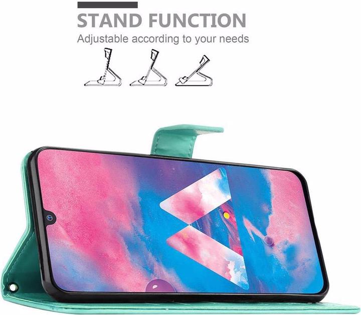 Productafbeelding Cadorabo Bloemen Boekomslag (Samsung Galaxy M30)