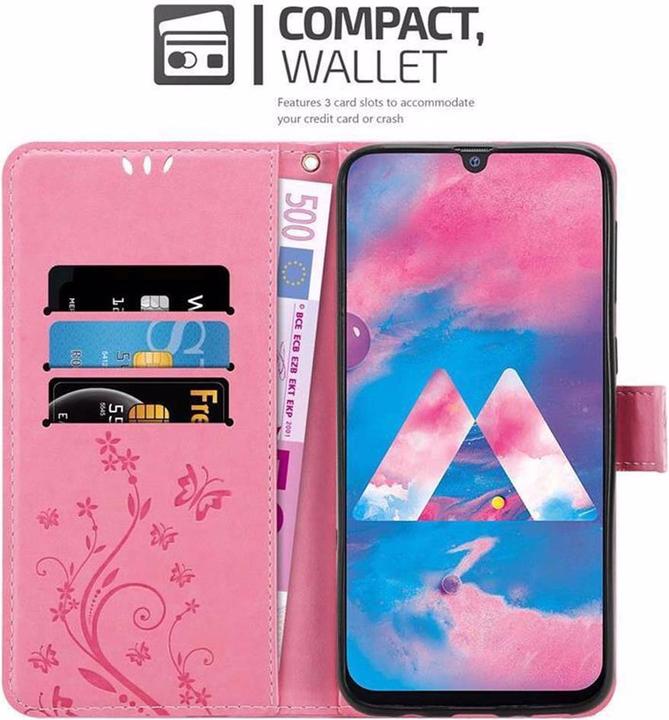 Productafbeelding Cadorabo Bloemen Boekomslag (Samsung Galaxy M30)