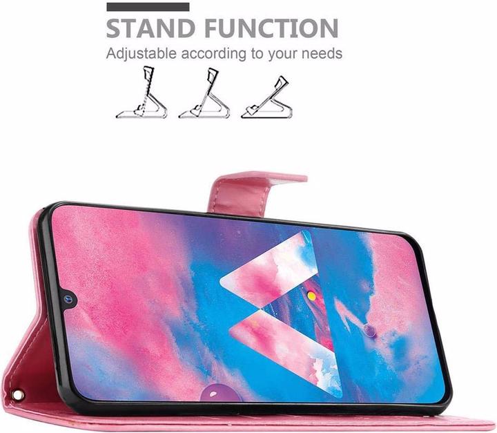 Productafbeelding Cadorabo Bloemen Boekomslag (Samsung Galaxy M30)