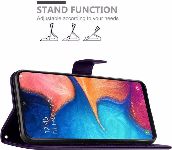 Productafbeelding Cadorabo Bloemen Boekomslag (Samsung Galaxy A10e)