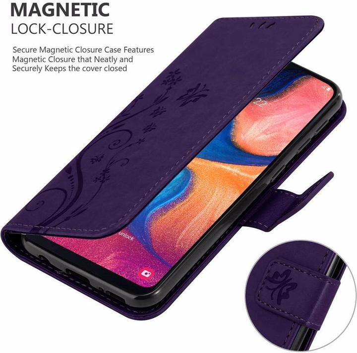 Productafbeelding Cadorabo Bloemen Boekomslag (Samsung Galaxy A10e)