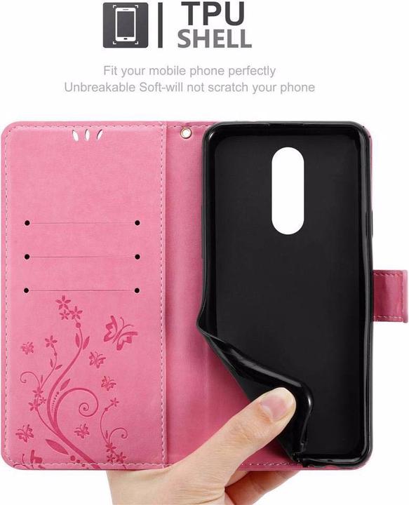 Productafbeelding Cadorabo Bloemen Boekomslag (Sony Xperia 1, Xperia XZ4)