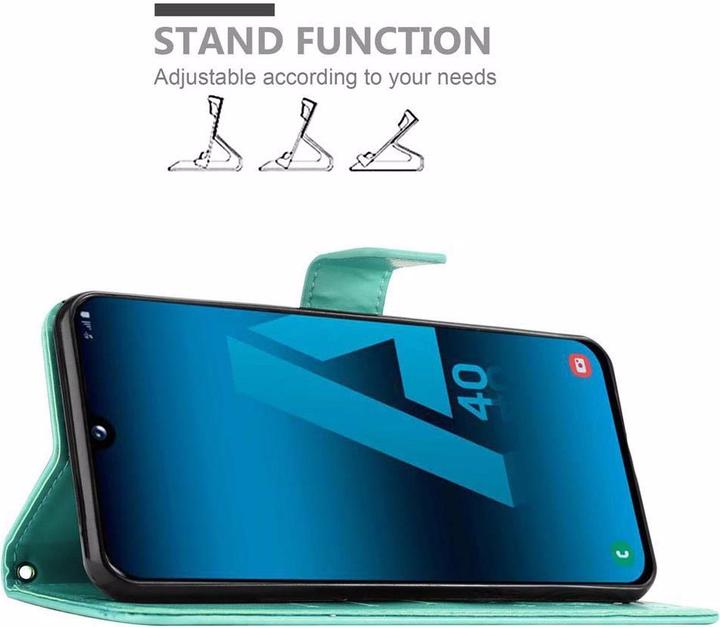 Productafbeelding Cadorabo Bloemen Boekomslag (Samsung Galaxy A40)