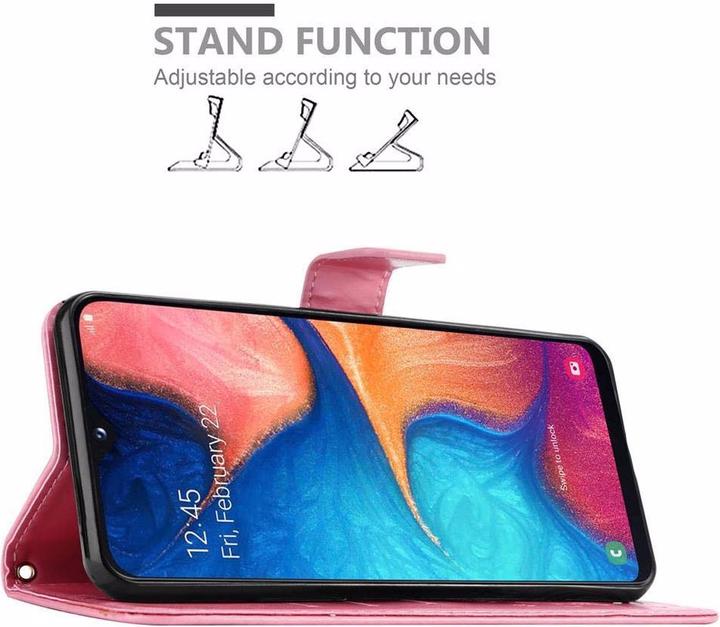 Image du produit Cadorabo Couverture du livre de fleurs (Samsung Galaxy A10e)