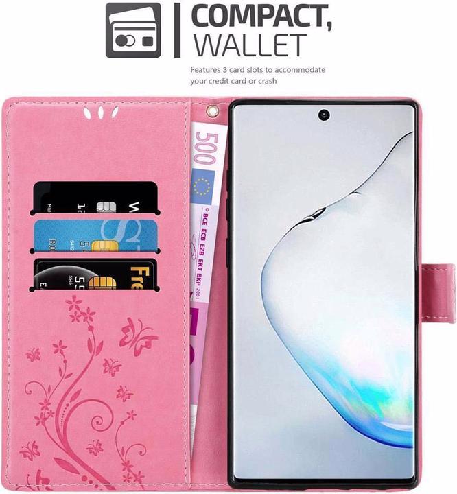 Produktbild Cadorabo Flower Book Cover (Samsung Galaxy Note 10 Plus)