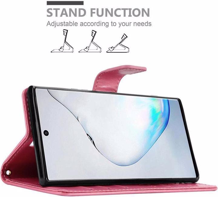 Produktbild Cadorabo Flower Book Cover (Samsung Galaxy Note 10 Plus)