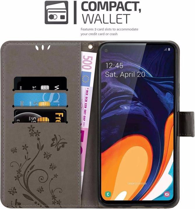 Productafbeelding Cadorabo Bloemen Boekomslag (Samsung Galaxy A60, Samsung Galaxy M40)