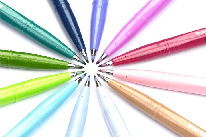 Produktbild Pentel Pinselstift Sign Pen Brush (Rot, 1 x)