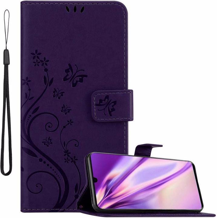 Floral violet foncé