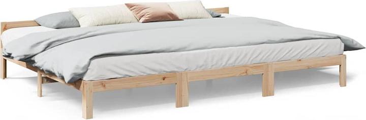 Produktbild VidaXL Familienbett ohne Matratze 240x200 cm Massivholz Kiefer Bett (240 x 200 cm)