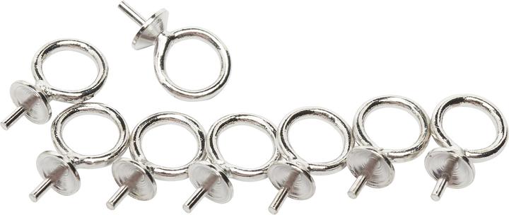 Hobby & Crafting Fun Perlenhänger mit Pin, 6mm, 8Stk.