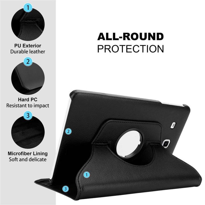 Produktbild Cadorabo Tablet Book Cover (Galaxy Tab E 9.6)