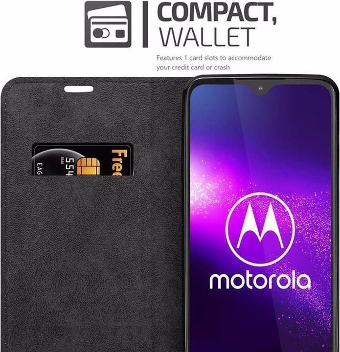 Immagine prodotto Cadorabo Copertina magnetica invisibile del libro (Motorola Moto G8 Plus)