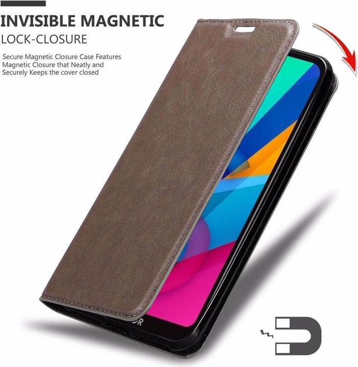 Produktbild Cadorabo Book Invisible Magnet Cover (Huawei Y5 (2019), Honor 8s)