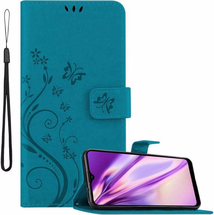 Produktbild Cadorabo Flower Book Cover (Samsung Galaxy A20s)