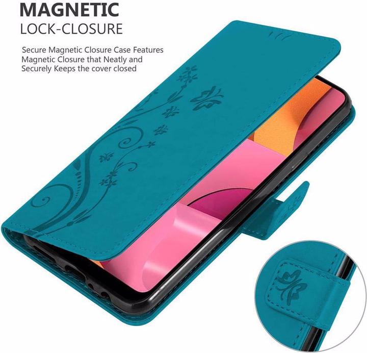 Produktbild Cadorabo Flower Book Cover (Samsung Galaxy A20s)