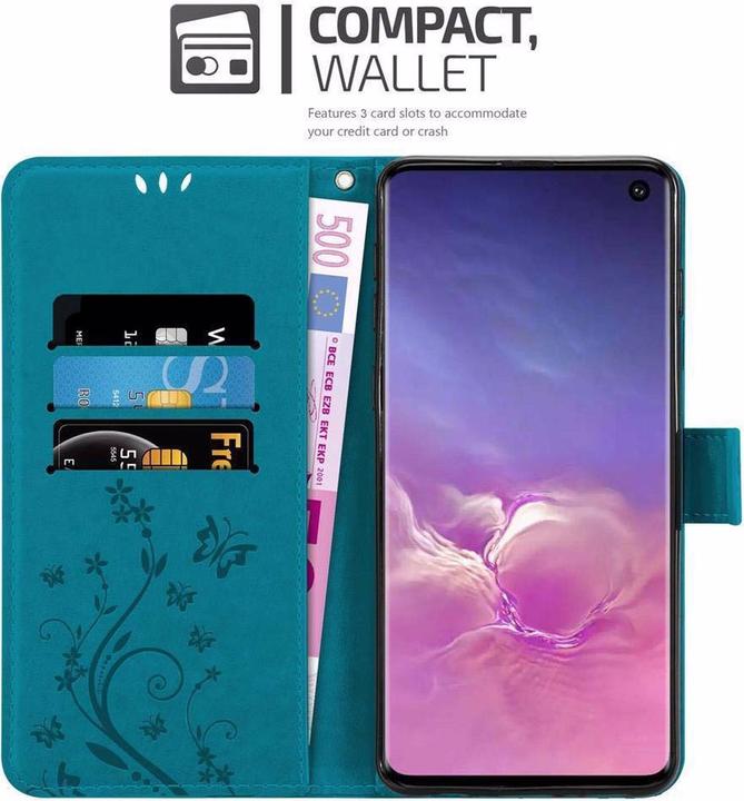 Image du produit Cadorabo Couverture du livre de fleurs (Samsung Galaxy S10 5G)
