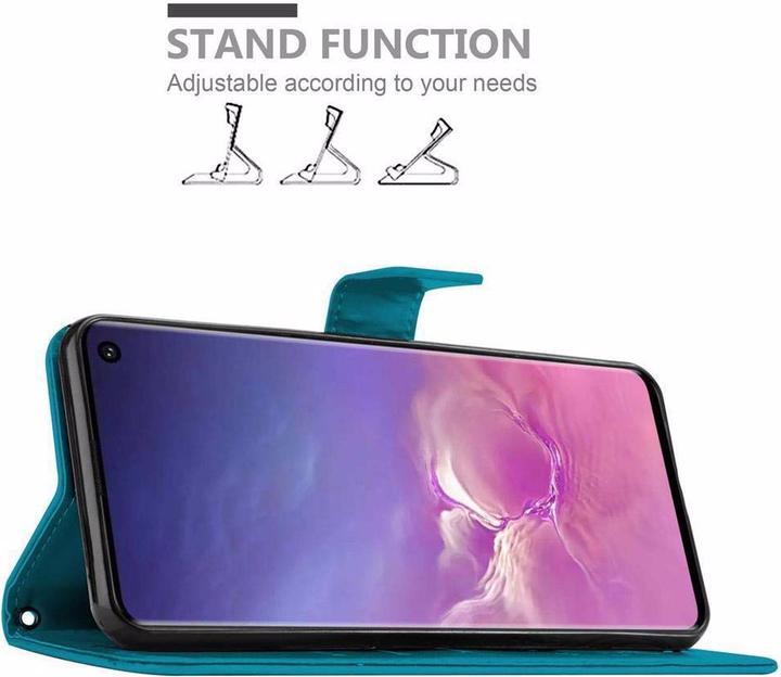 Image du produit Cadorabo Couverture du livre de fleurs (Samsung Galaxy S10 5G)