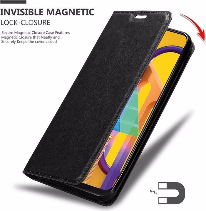 Immagine prodotto Cadorabo Copertina magnetica invisibile del libro (Samsung Galaxy M21)