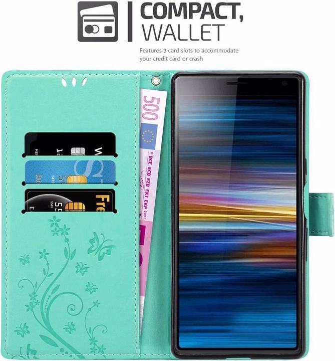 Image du produit Cadorabo Couverture du livre de fleurs (Sony Xperia 10, Sony Xperia XA3)