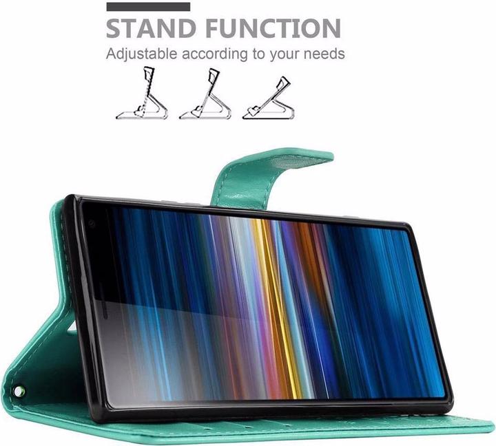 Image du produit Cadorabo Couverture du livre de fleurs (Sony Xperia 10, Sony Xperia XA3)