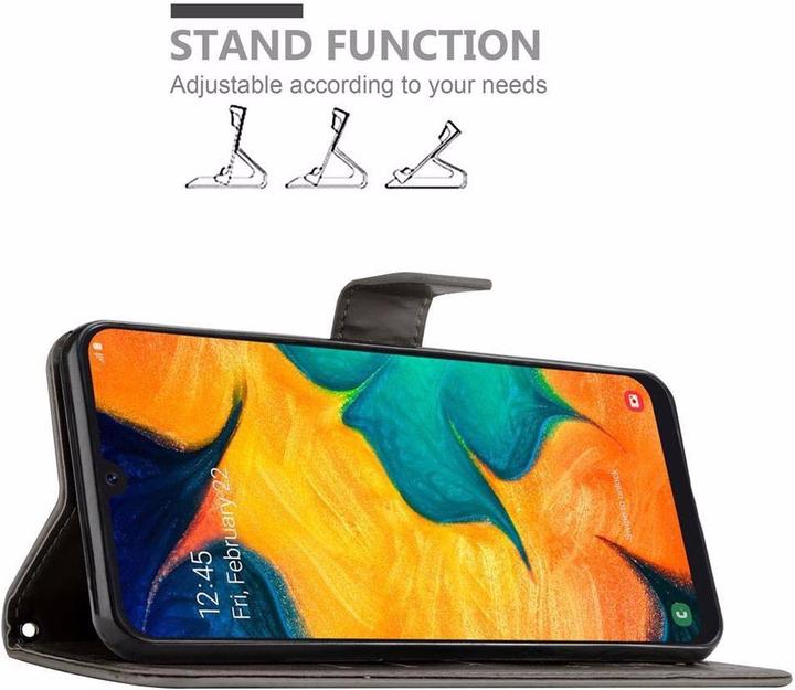 Image du produit Cadorabo Couverture du livre de fleurs (Samsung Galaxy A20, Samsung Galaxy M10s, TCL A30)