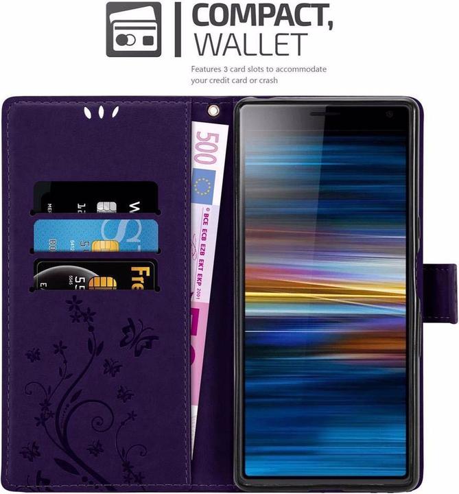 Productafbeelding Cadorabo Bloemen Boekomslag (Sony Xperia 10, Sony Xperia XA3)