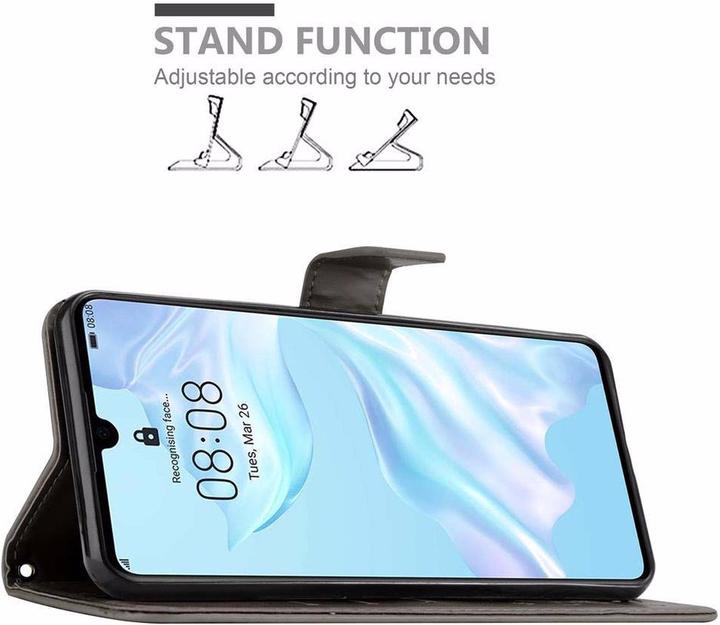 Productafbeelding Cadorabo Bloemen Boekomslag (Huawei P30)