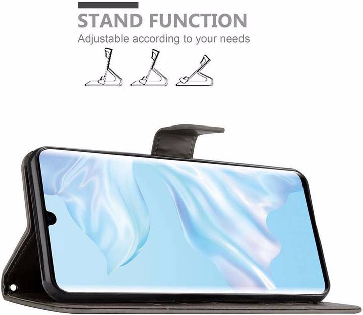 Productafbeelding Cadorabo Bloemen Boekomslag (Huawei P30 Pro)
