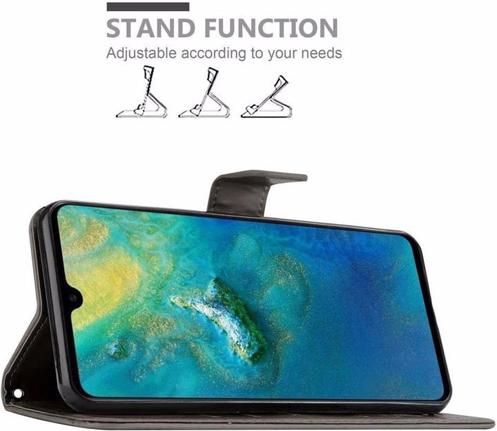 Productafbeelding Cadorabo Bloemen Boekomslag (Huawei Mate 20)