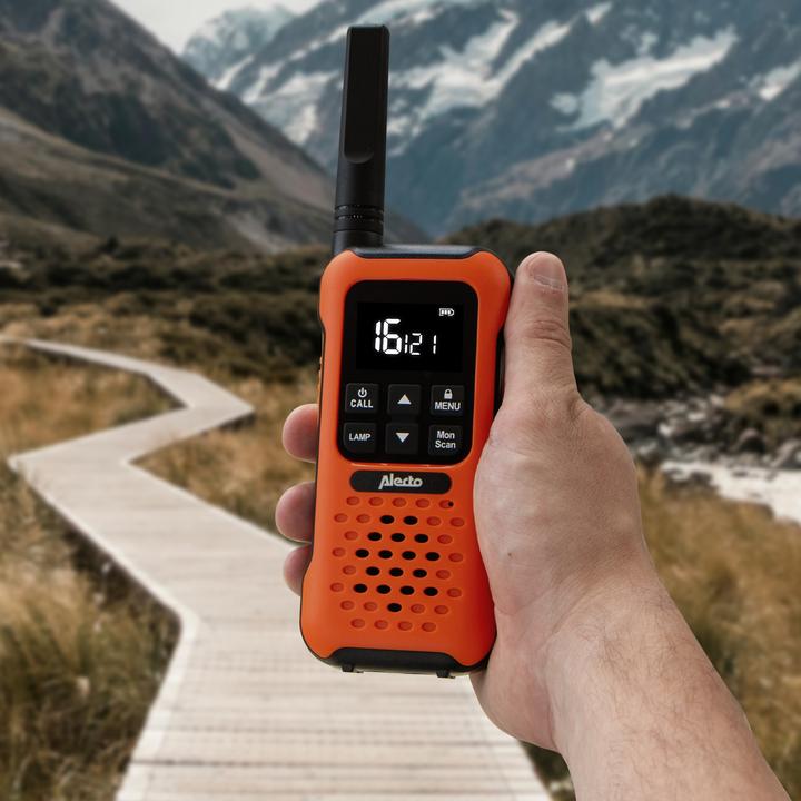 Actual product image Alecto walkie talkie (10 km)