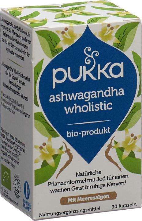 Pukka Ashwagandha Wholistic (30 Stück, Kapseln, 114 g)