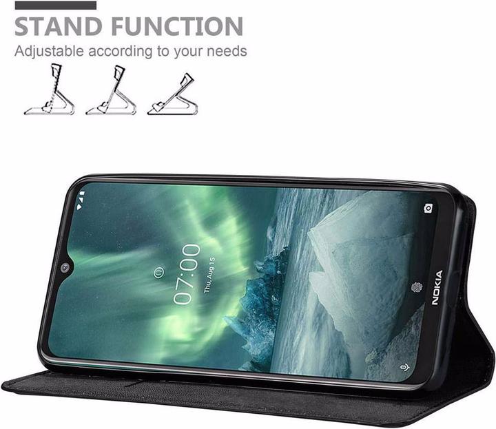 Immagine prodotto Cadorabo Copertina magnetica invisibile del libro (Nokia 7.2)