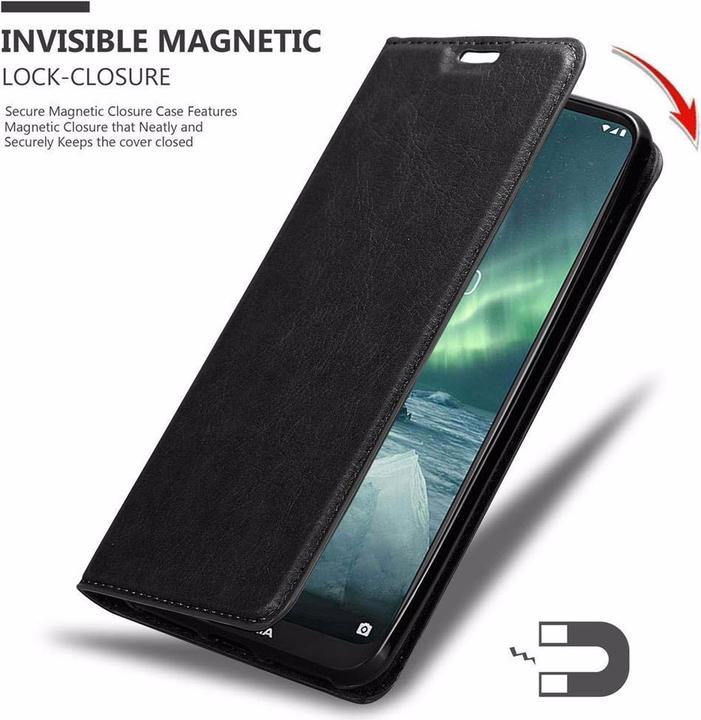Immagine prodotto Cadorabo Copertina magnetica invisibile del libro (Nokia 7.2)