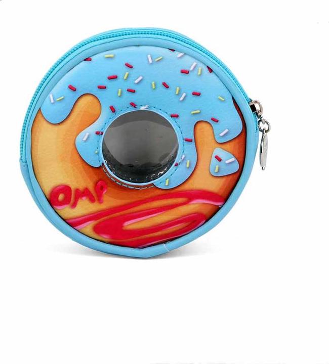 Actual product image Oh My Pop! Round Purse Bluenut