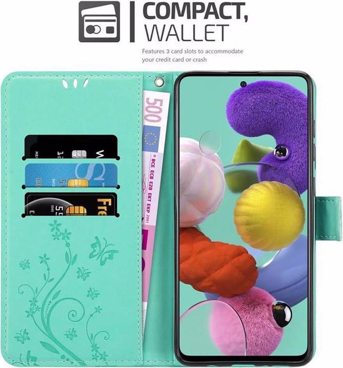 Productafbeelding Cadorabo Bloemen Boekomslag (Samsung Galaxy M40)